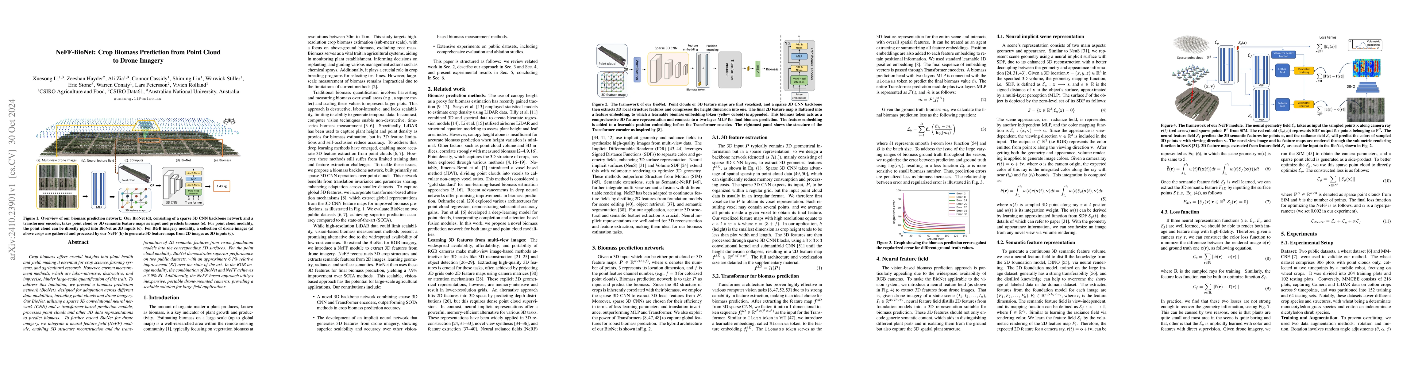 Thumbnail for NeFF-BioNet: Crop Biomass Prediction from Point Cloud to Drone Imagery
