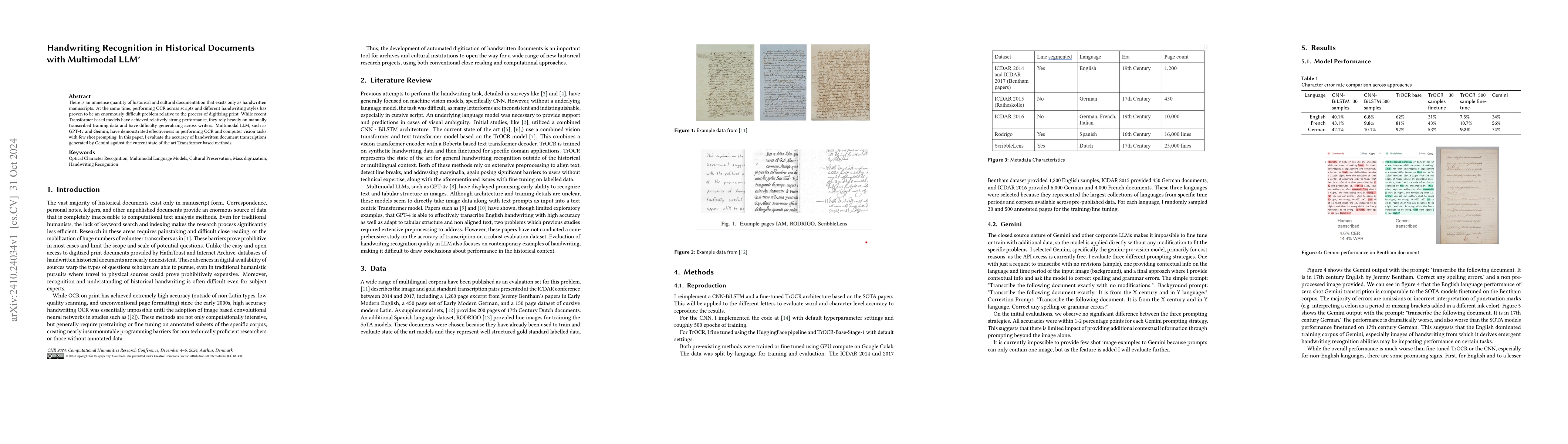 Thumbnail for Handwriting Recognition in Historical Documents with Multimodal LLM
