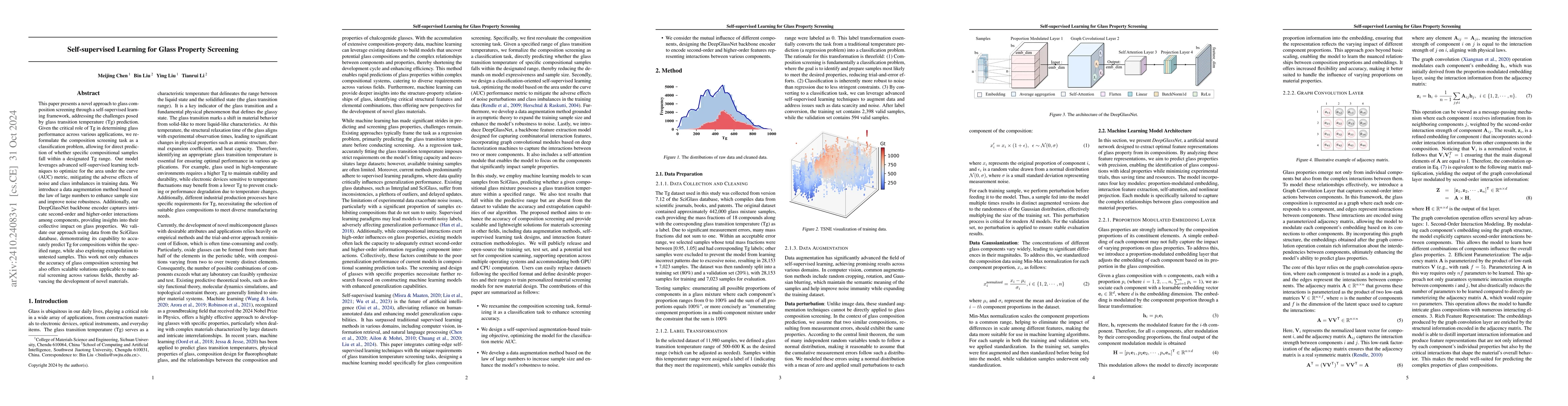 Thumbnail for Self-supervised Learning for Glass Property Screening