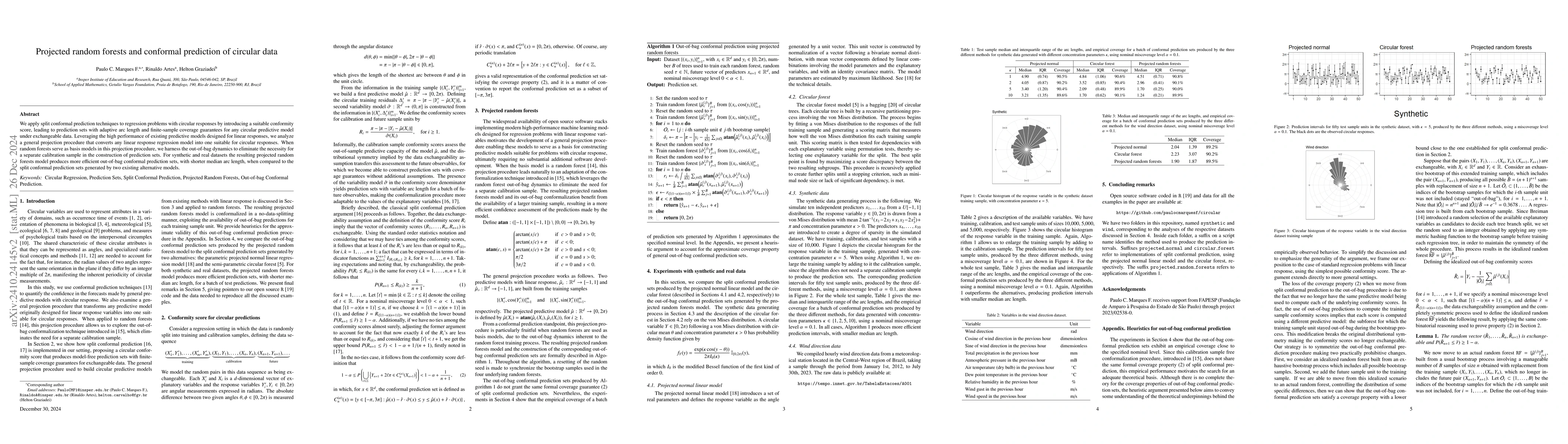 Thumbnail for Conformal prediction of circular data