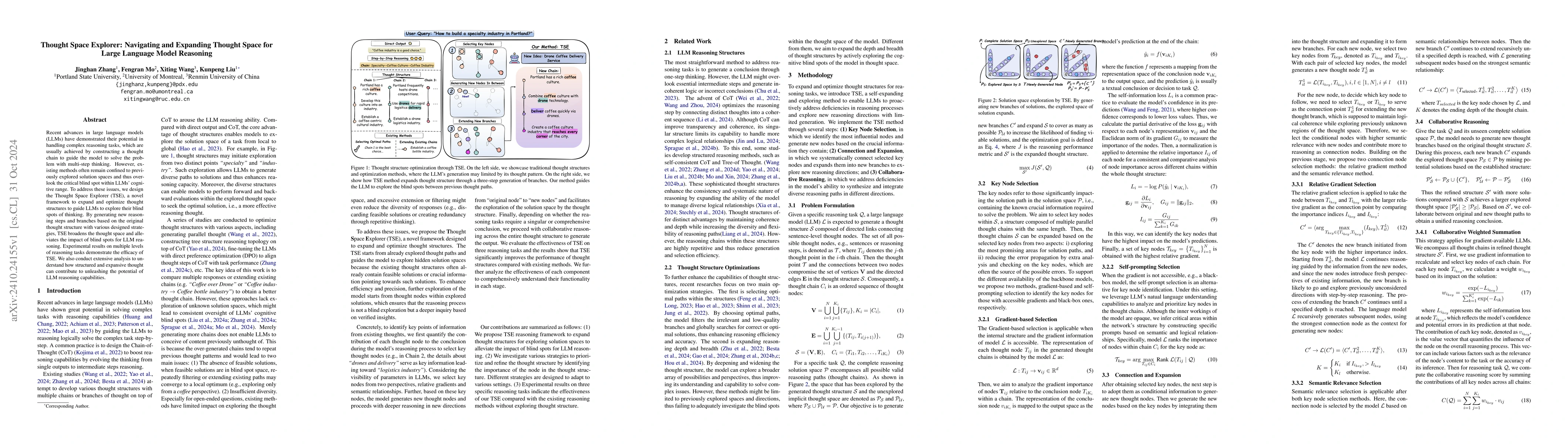 Thumbnail for Thought Space Explorer: Navigating and Expanding Thought Space for Large
  Language Model Reasoning