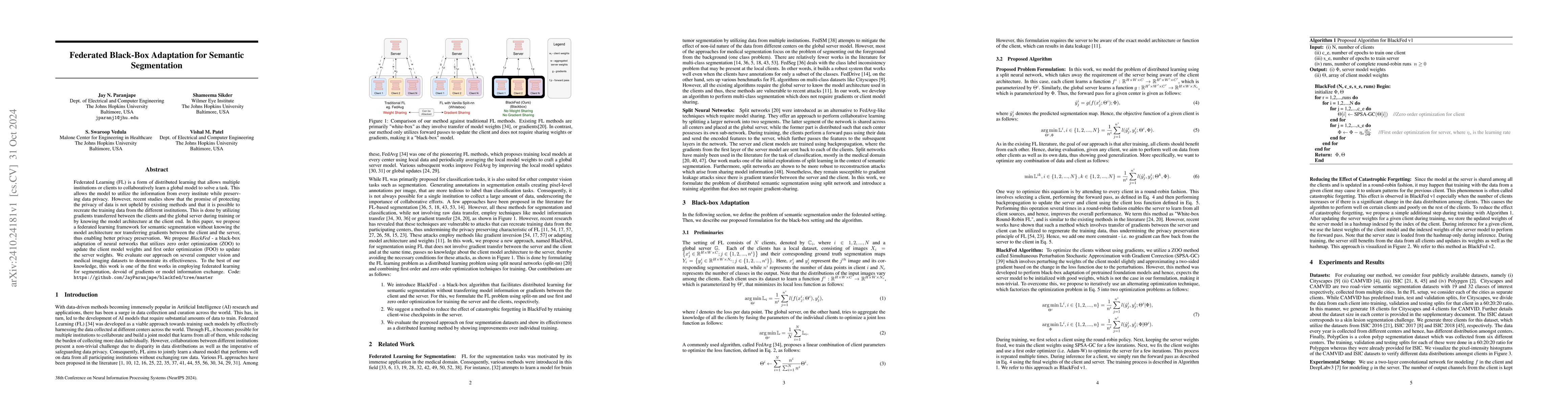 Thumbnail for Federated Black-Box Adaptation for Semantic Segmentation