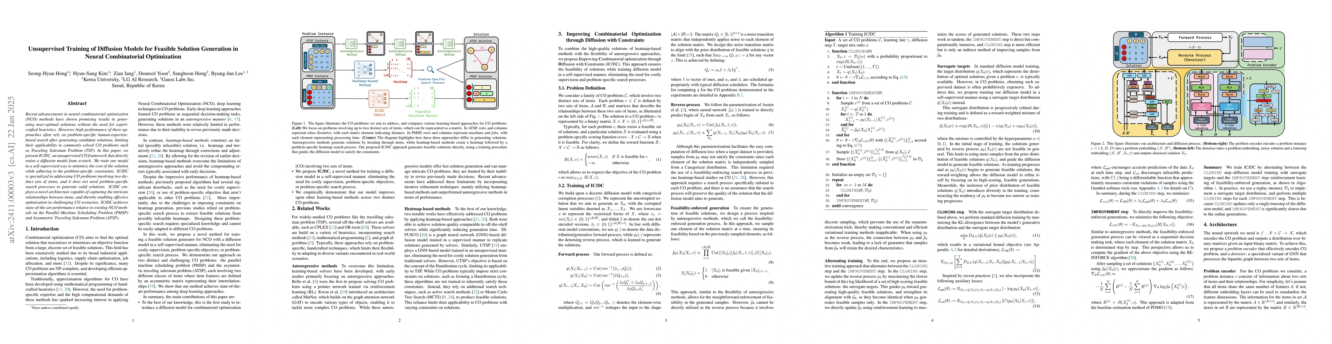 Thumbnail for IC/DC: Surpassing Heuristic Solvers in Combinatorial Optimization with
  Diffusion Models