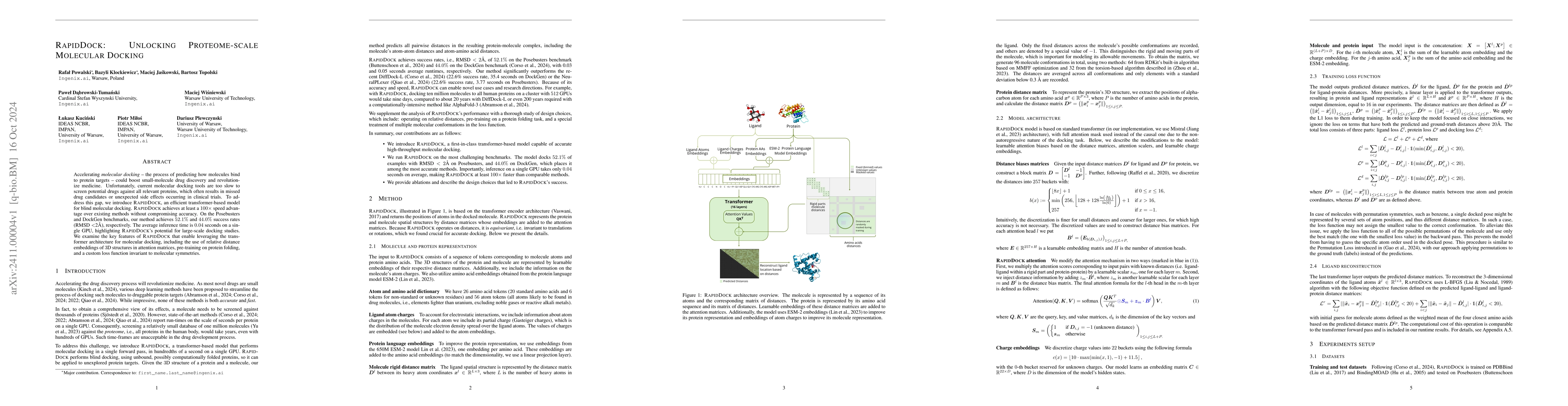 Thumbnail for RapidDock: Unlocking Proteome-scale Molecular Docking