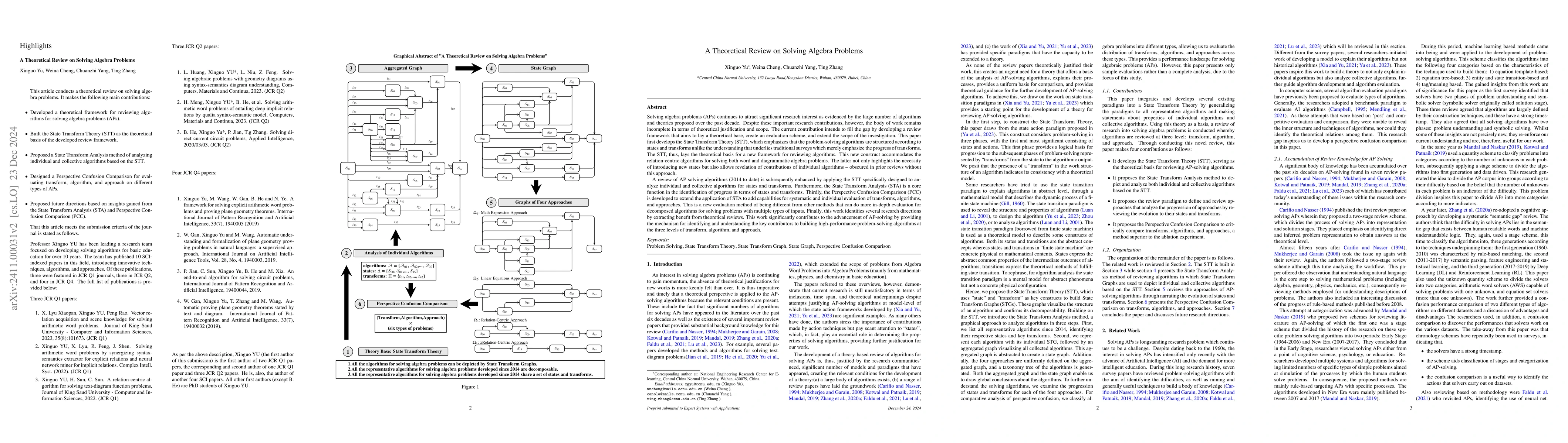 Thumbnail for A Theoretical Review on Solving Algebra Problems