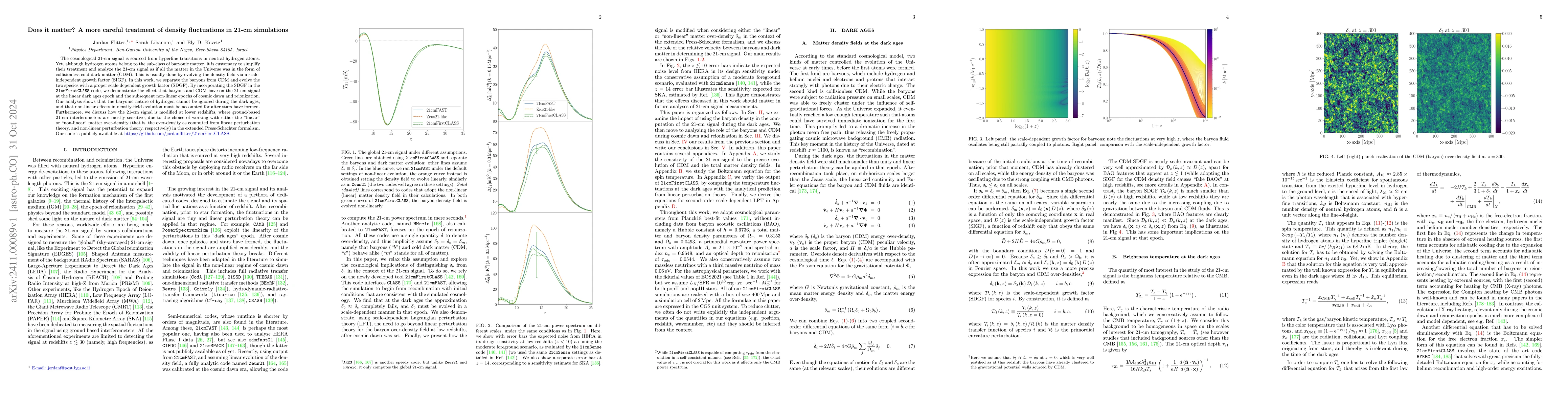 Thumbnail for Does it matter? A more careful treatment of density fluctuations in
  21-cm simulations