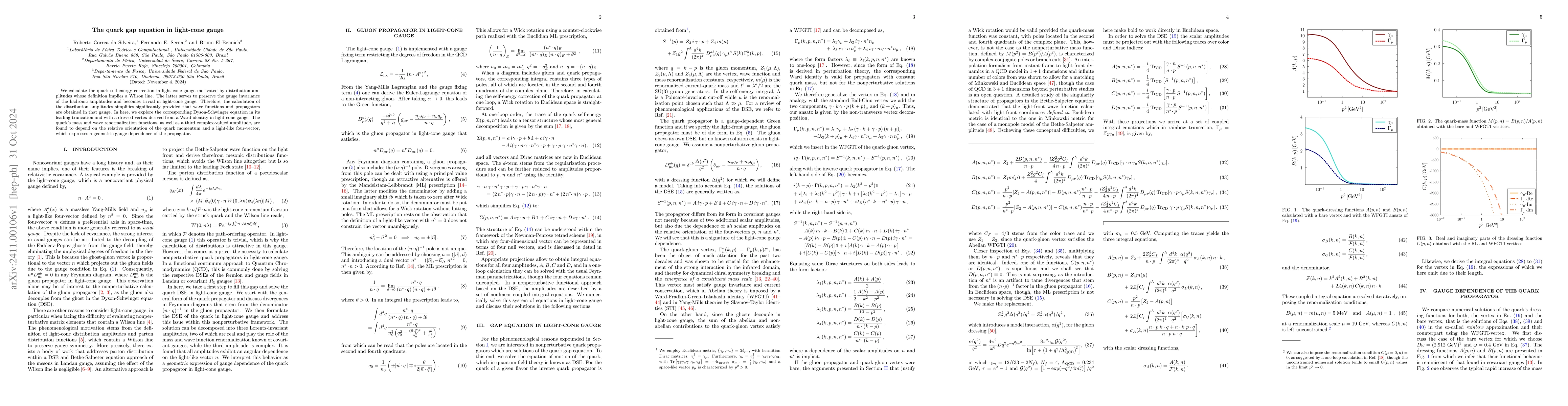 Thumbnail for The quark gap equation in light-cone gauge