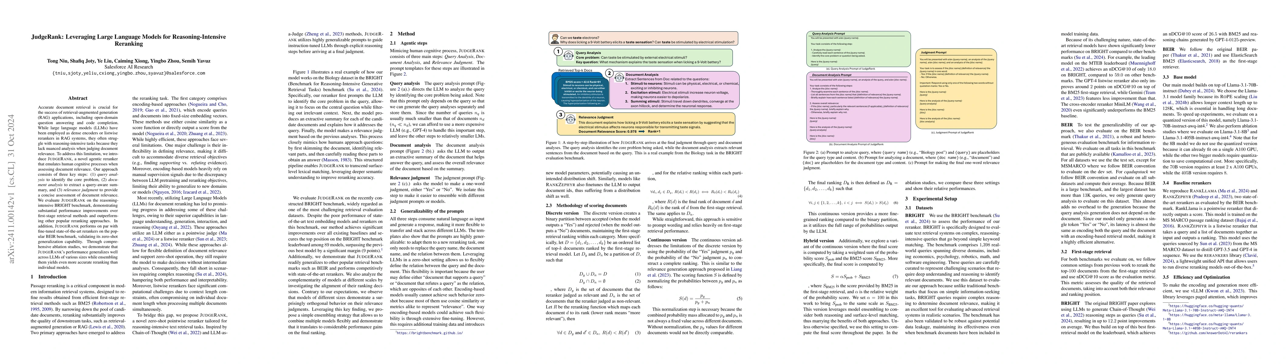 Thumbnail for JudgeRank: Leveraging Large Language Models for Reasoning-Intensive
  Reranking