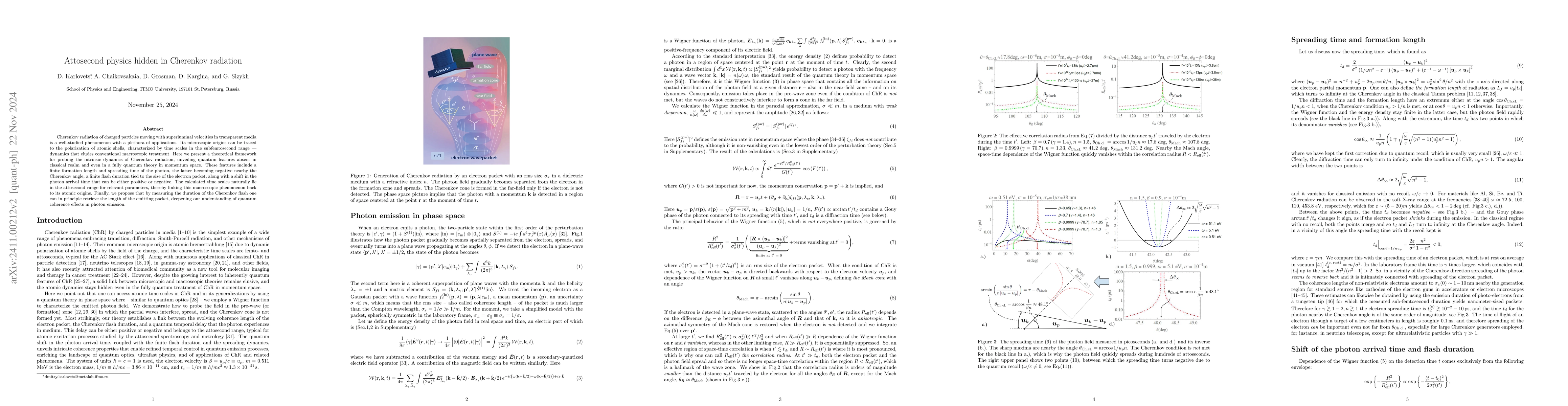 Thumbnail for Attosecond physics hidden in Cherenkov radiation