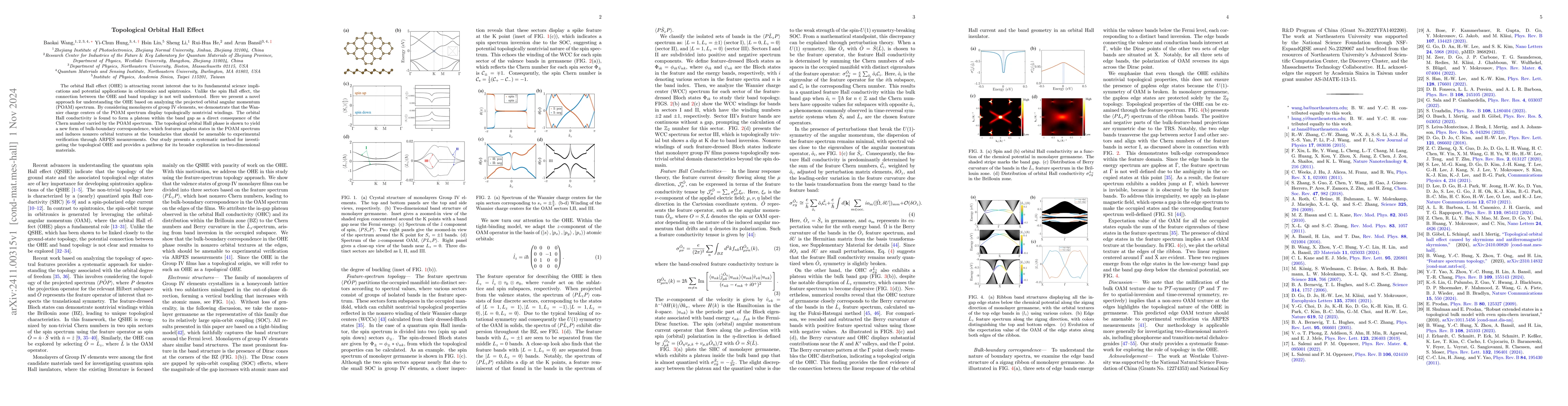 Thumbnail for Topological Orbital Hall Effect