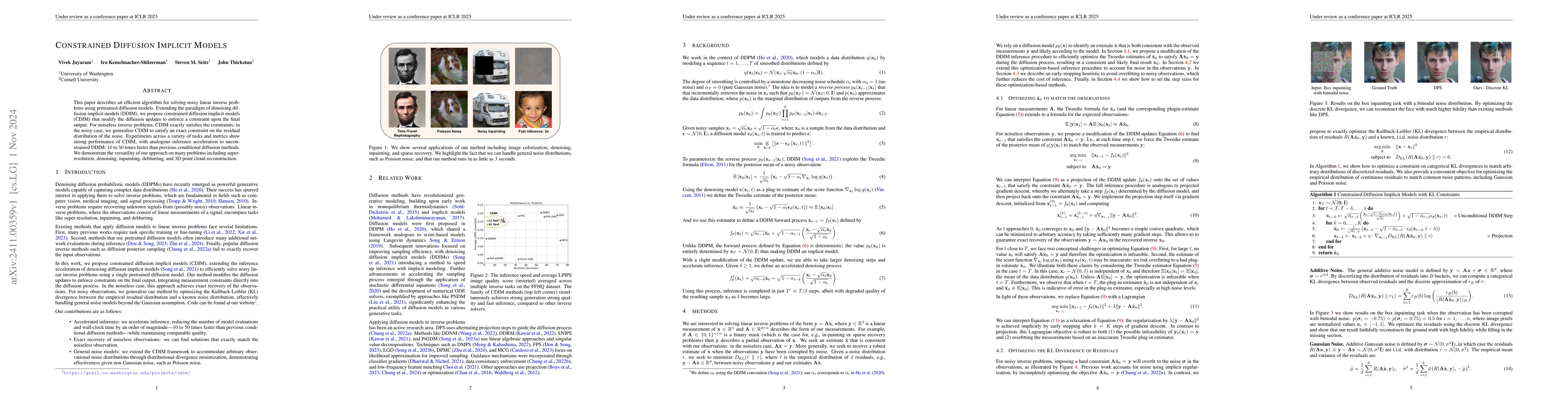 Thumbnail for Constrained Diffusion Implicit Models