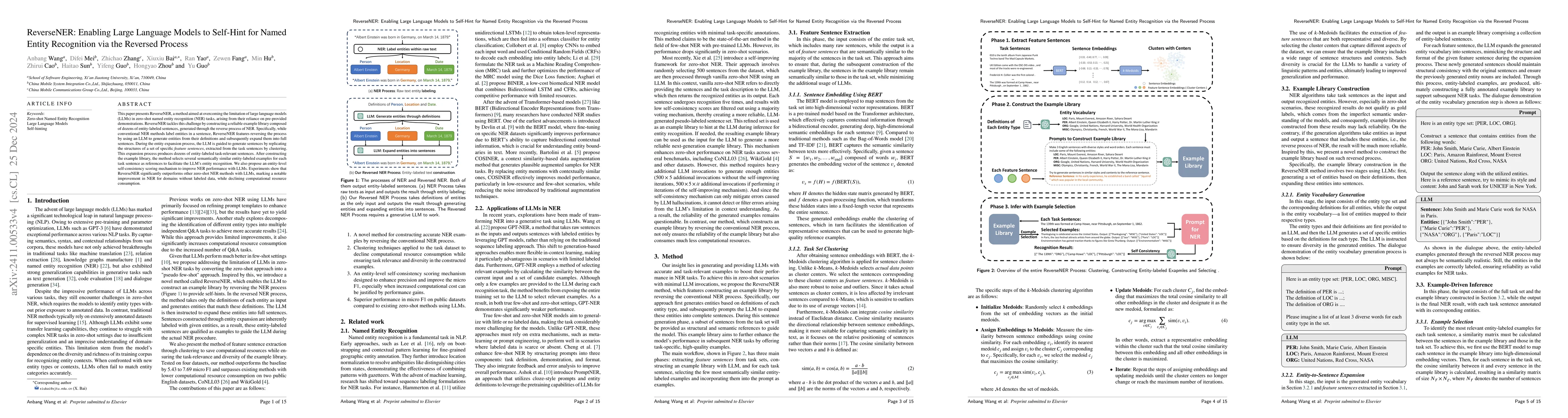 Thumbnail for ReverseNER: A Self-Generated Example-Driven Framework for Zero-Shot
  Named Entity Recognition with Large Language Models