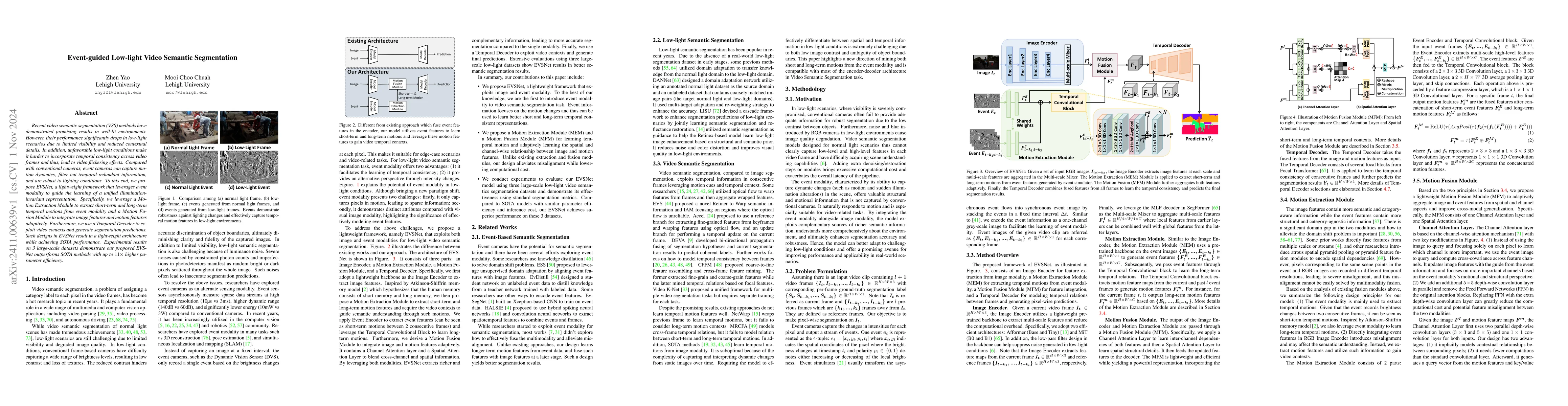 Thumbnail for Event-guided Low-light Video Semantic Segmentation
