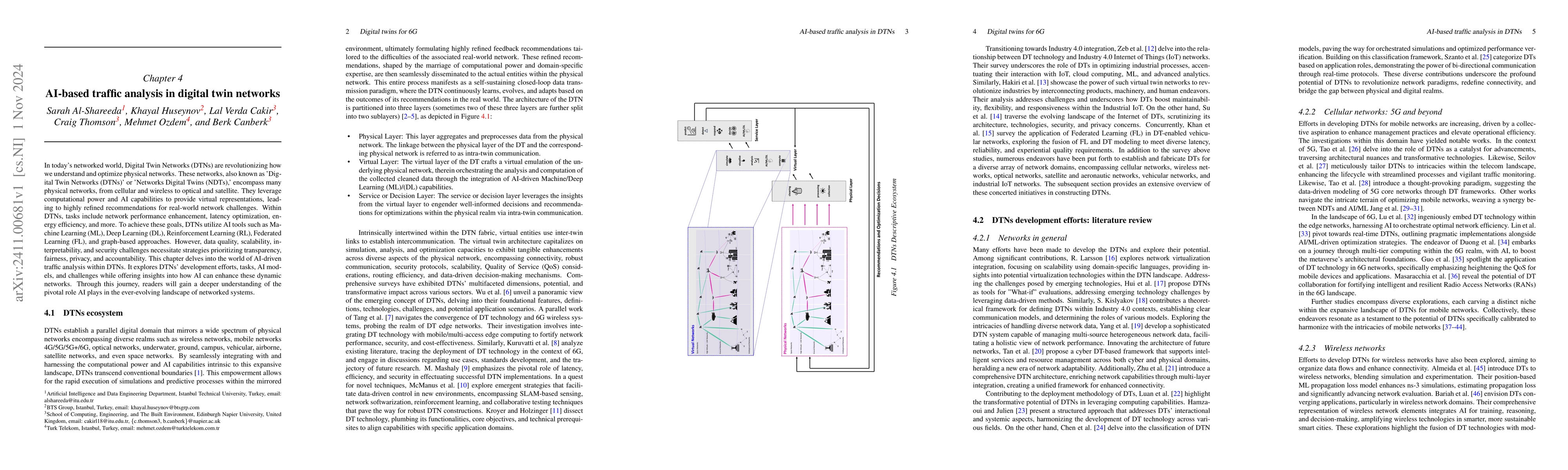 Thumbnail for AI-based traffic analysis in digital twin networks
