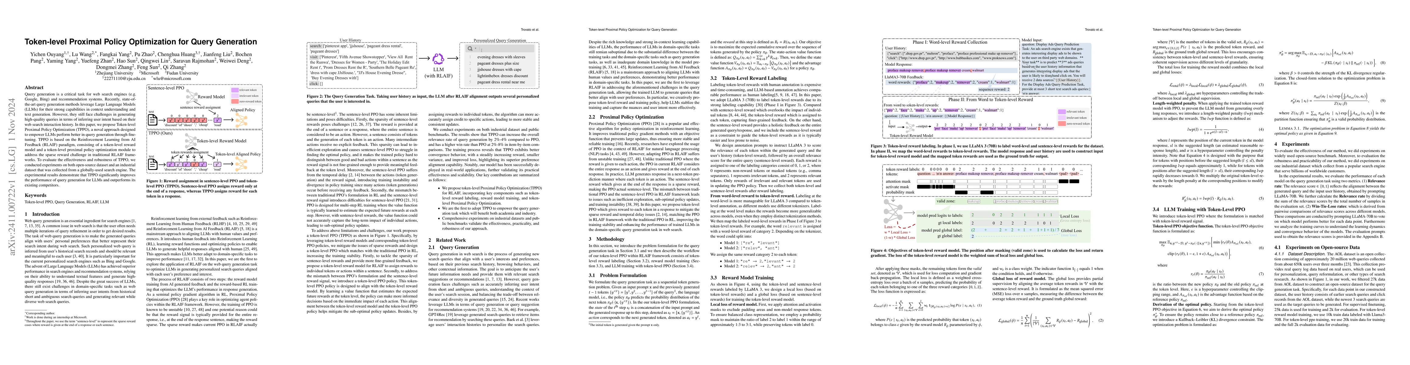 Thumbnail for Token-level Proximal Policy Optimization for Query Generation