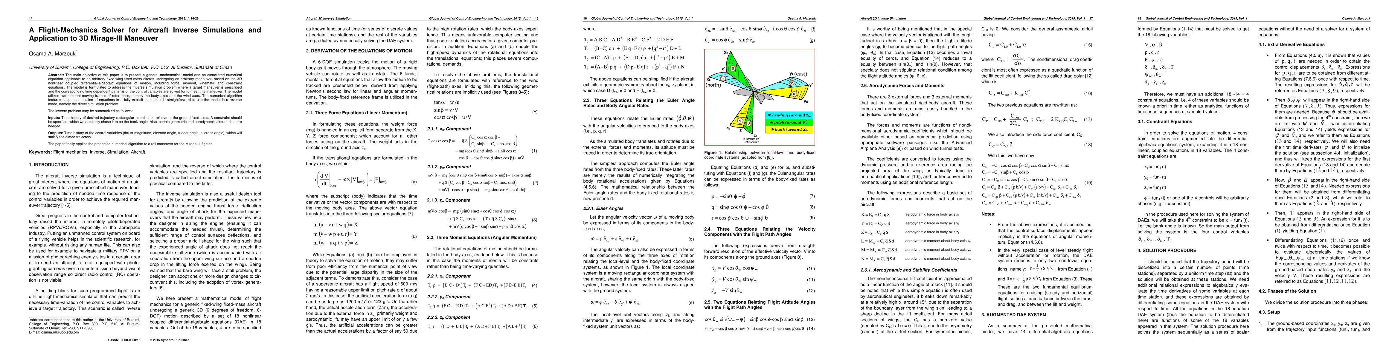 Thumbnail for A Flight-Mechanics Solver for Aircraft Inverse Simulations and
  Application to 3D Mirage-III Maneuver