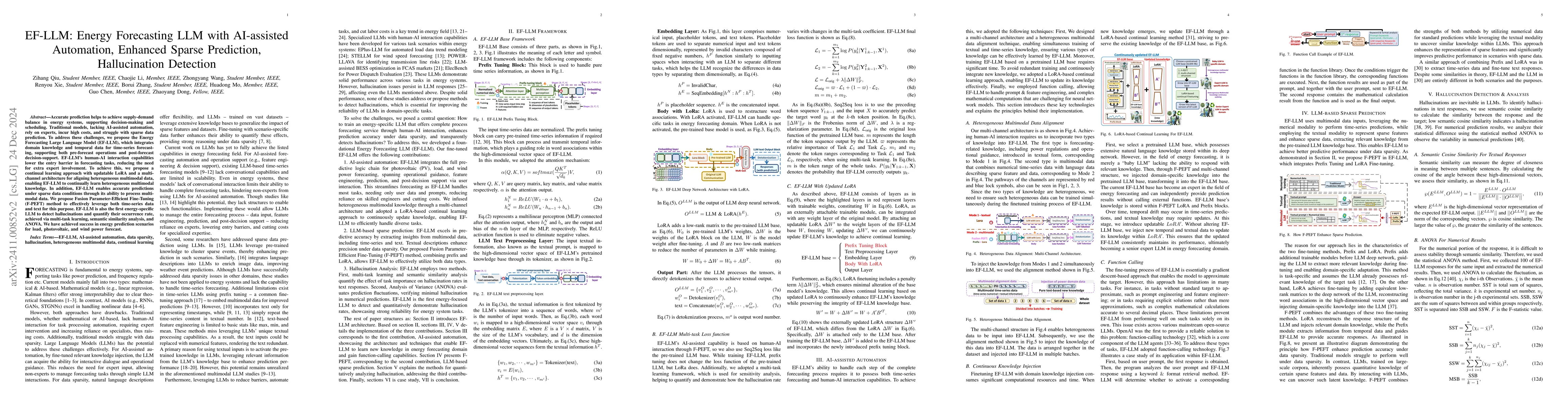 Thumbnail for FPE-LLM: Highly Intelligent Time-Series Forecasting and Language
  Interaction LLM in Energy Systems