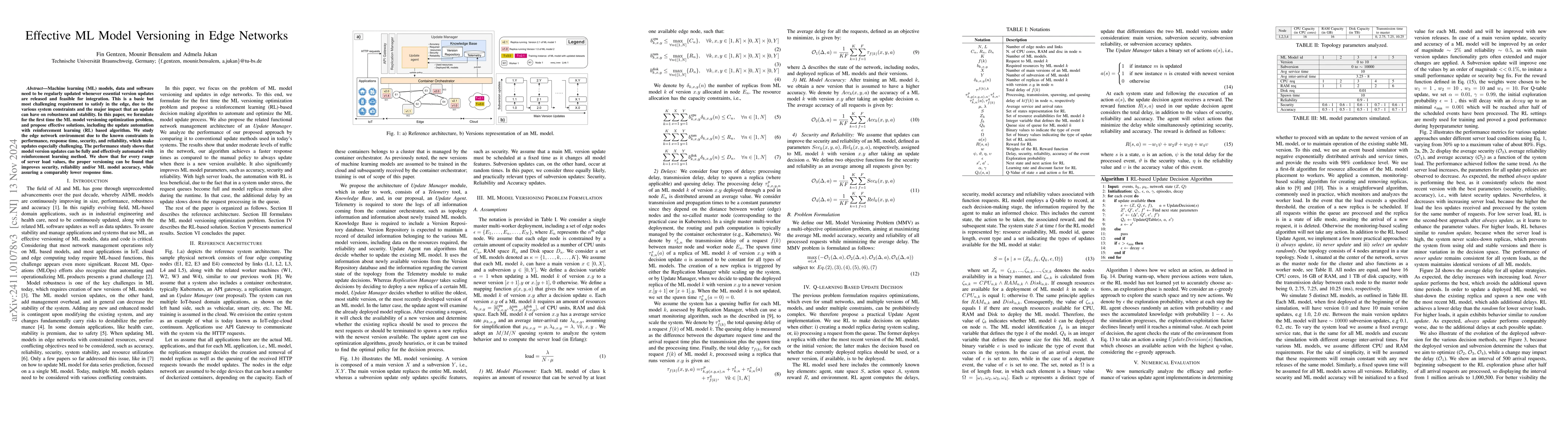 Thumbnail for Effective ML Model Versioning in Edge Networks