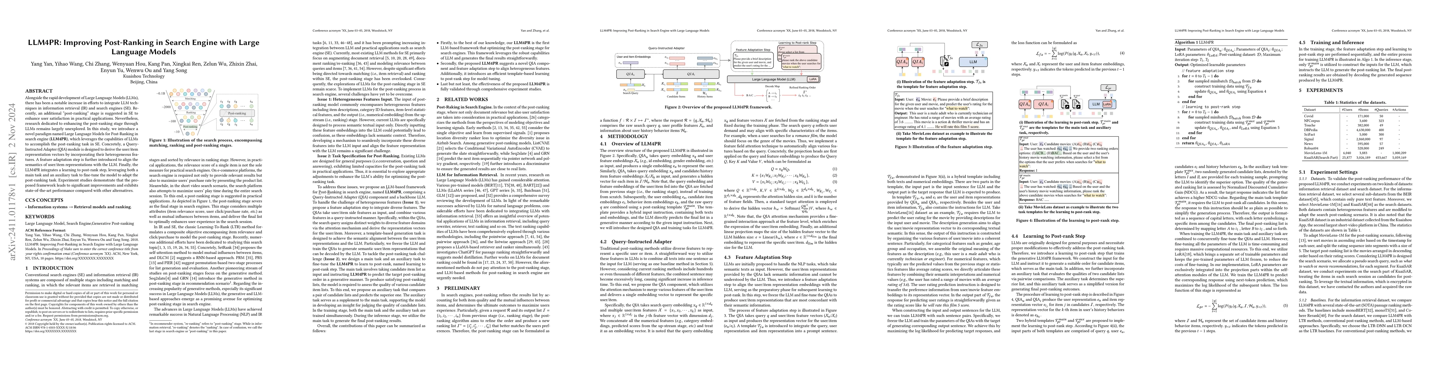 Thumbnail for LLM4PR: Improving Post-Ranking in Search Engine with Large Language
  Models