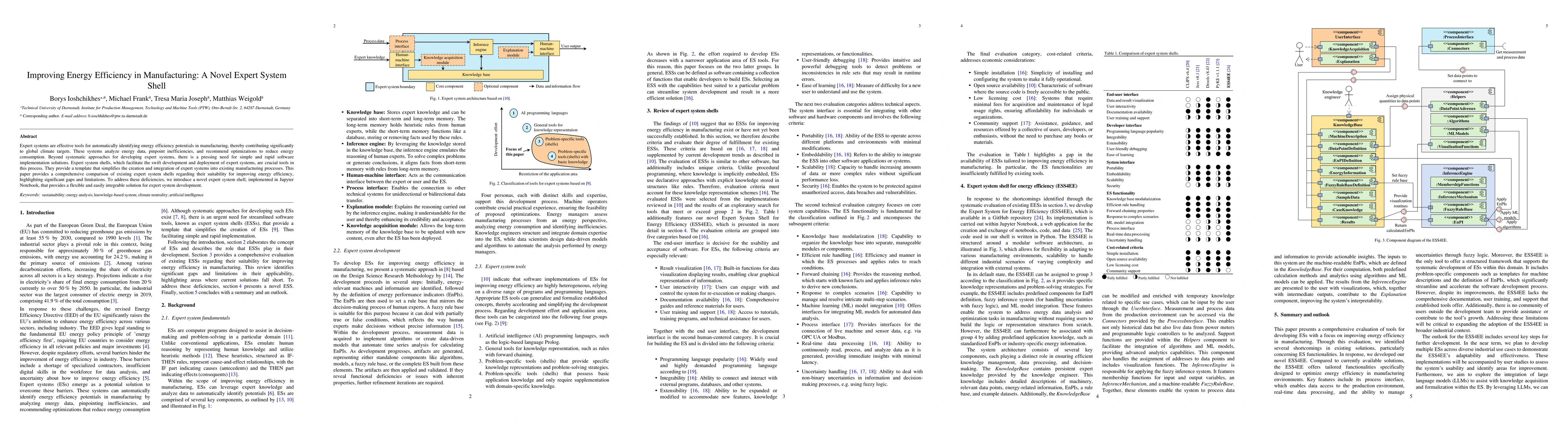 Thumbnail for Improving Energy Efficiency in Manufacturing: A Novel Expert System
  Shell