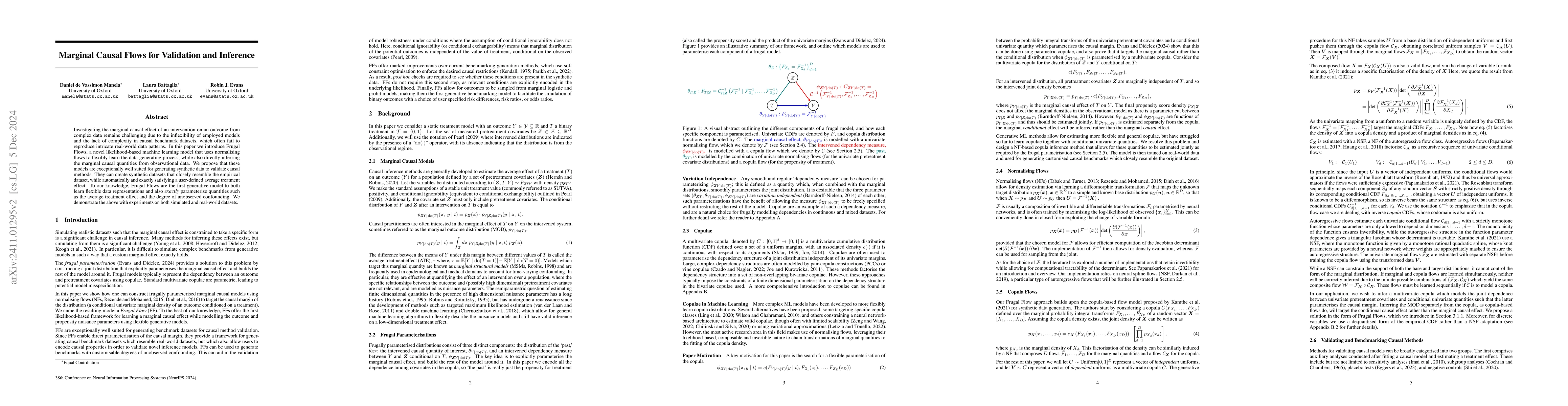 Thumbnail for Marginal Causal Flows for Validation and Inference