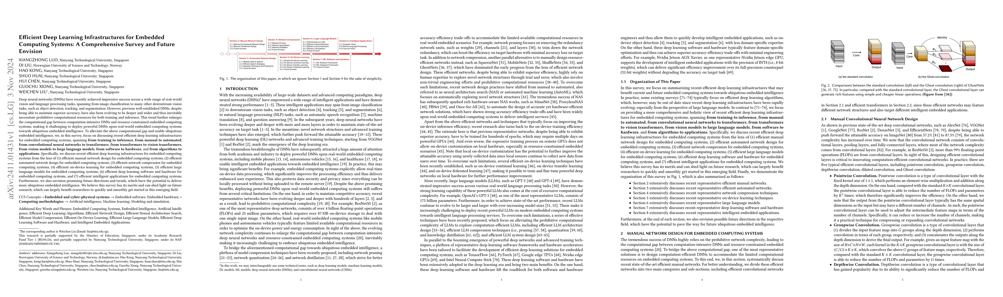Thumbnail for Efficient Deep Learning Infrastructures for Embedded Computing Systems:
  A Comprehensive Survey and Future Envision