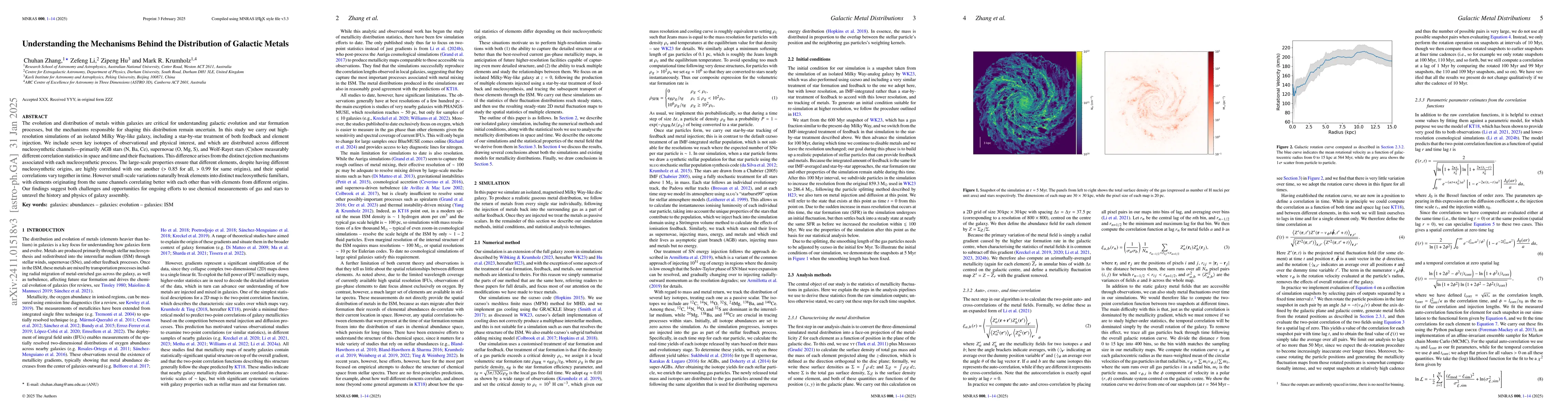 Thumbnail for Understanding the Mechanisms Behind the Distribution of Galactic Metals