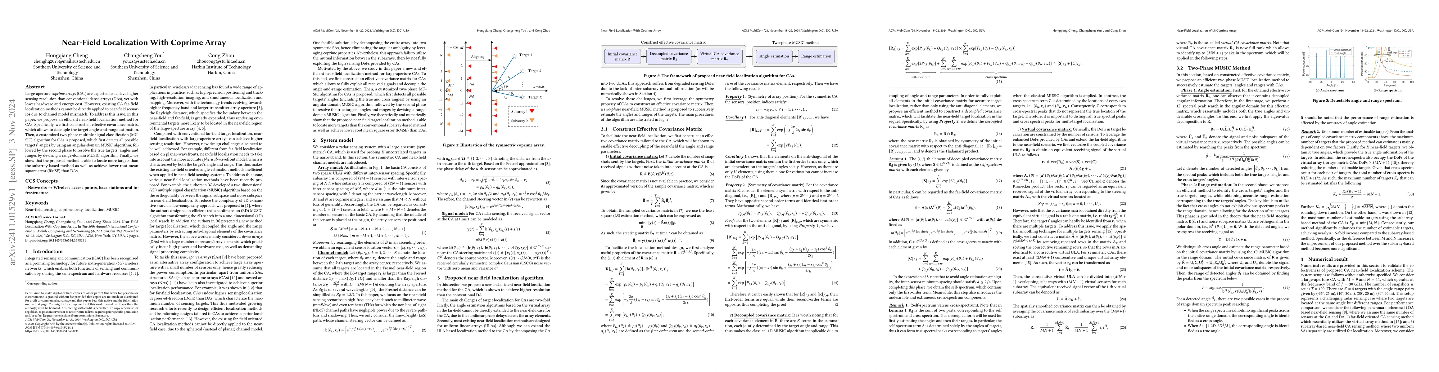 Thumbnail for Near-Field Localization With Coprime Array