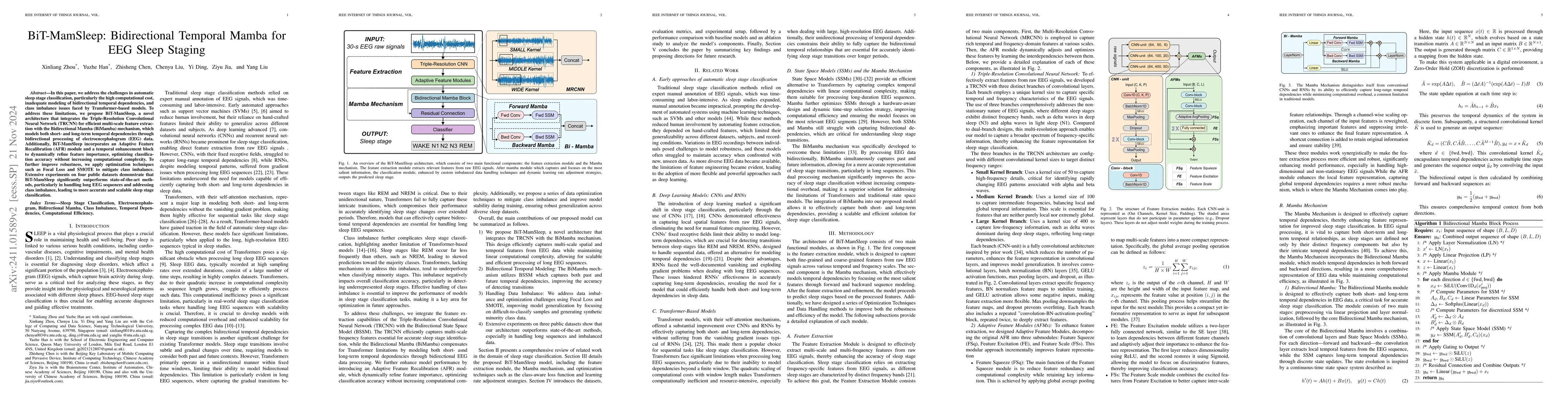 Thumbnail for BiT-MamSleep: Bidirectional Temporal Mamba for EEG Sleep Staging