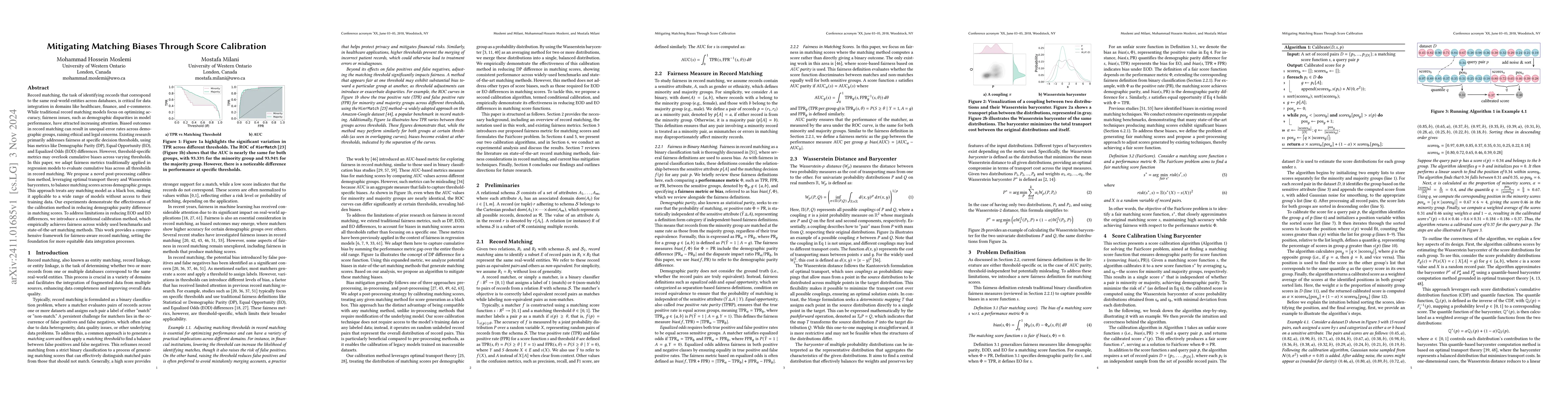 Thumbnail for Mitigating Matching Biases Through Score Calibration