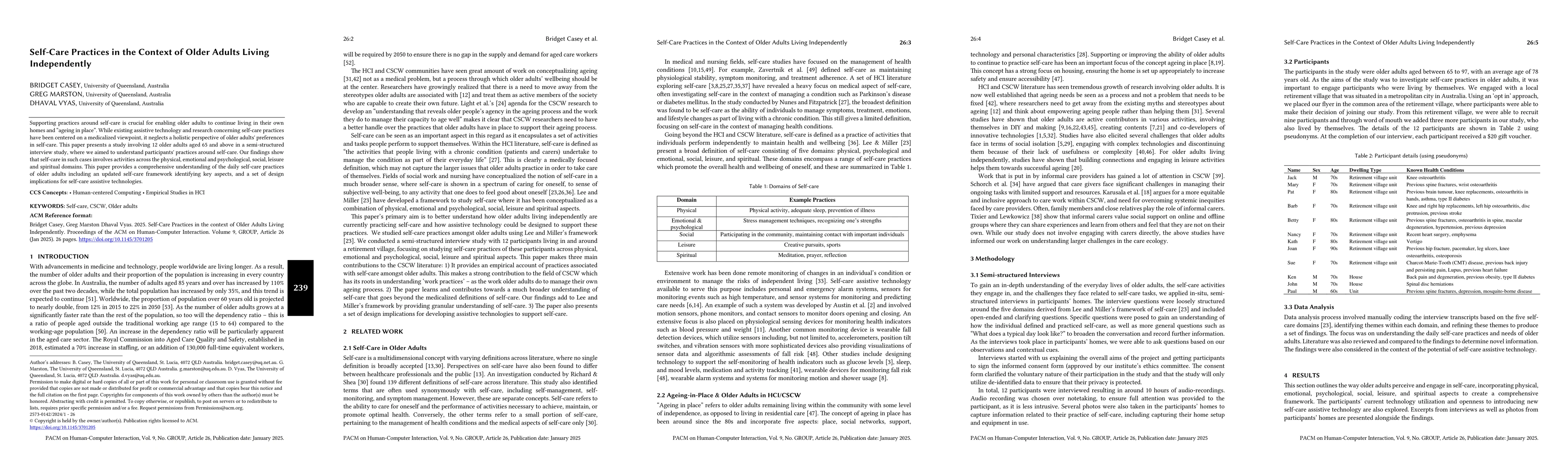 Thumbnail for Self-Care Practices in the Context of Older Adults Living Independently