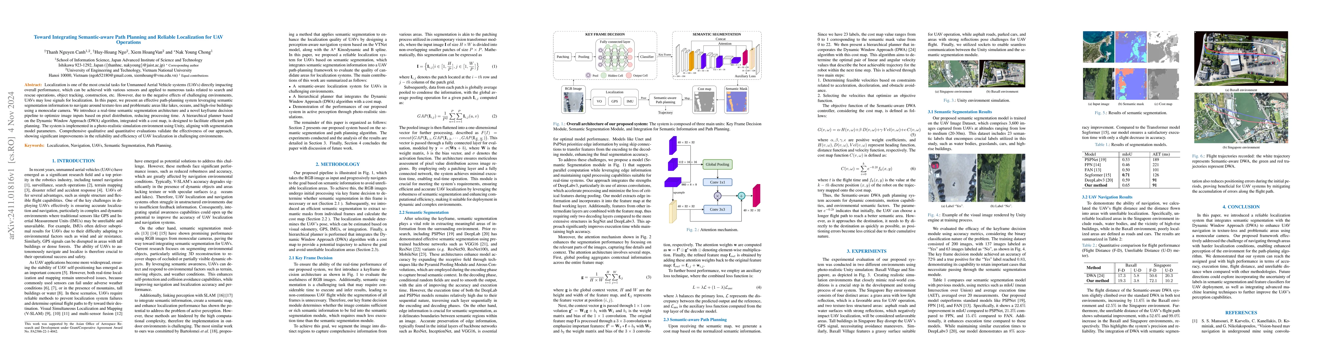 Thumbnail for Toward Integrating Semantic-aware Path Planning and Reliable
  Localization for UAV Operations