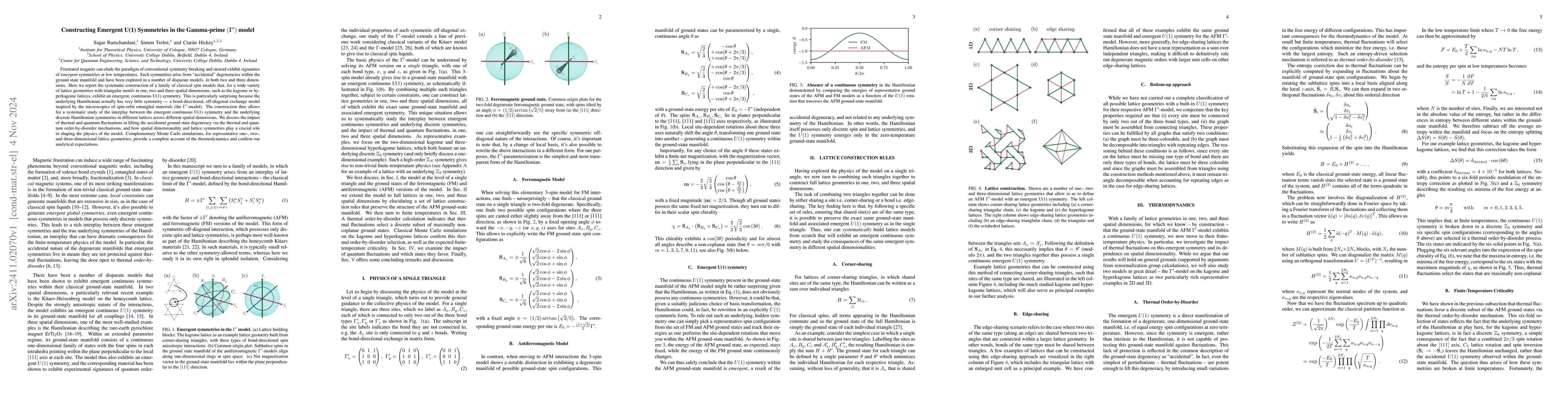 Thumbnail for Constructing Emergent U(1) Symmetries in the Gamma-prime $\left(\bf
  Γ^{\prime} \right)$ model