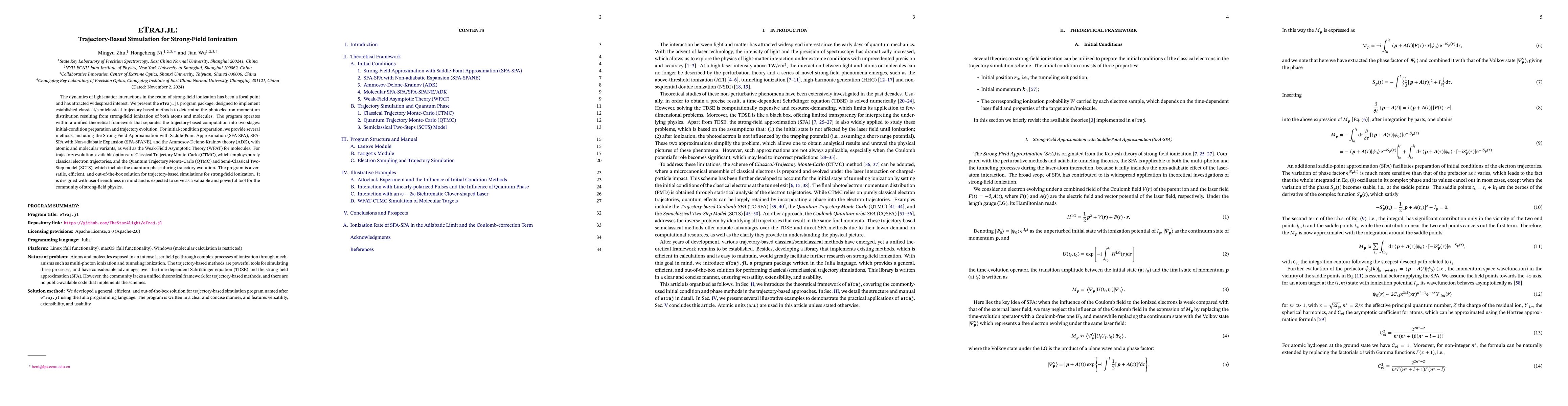 Thumbnail for eTraj.jl: Trajectory-Based Simulation for Strong-Field Ionization