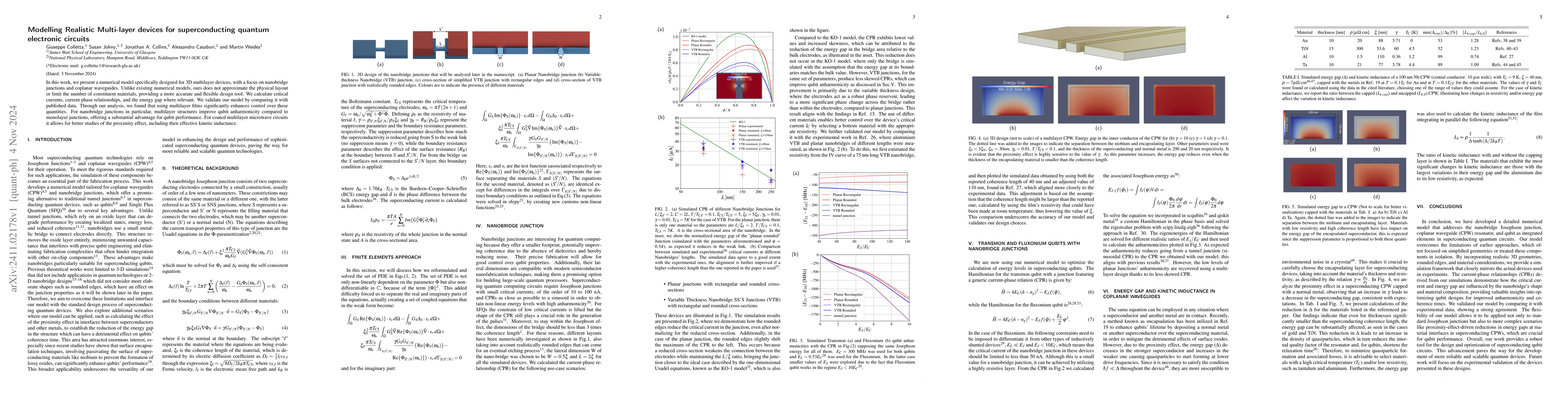 Thumbnail for Modelling Realistic Multi-layer devices for superconducting quantum
  electronic circuits