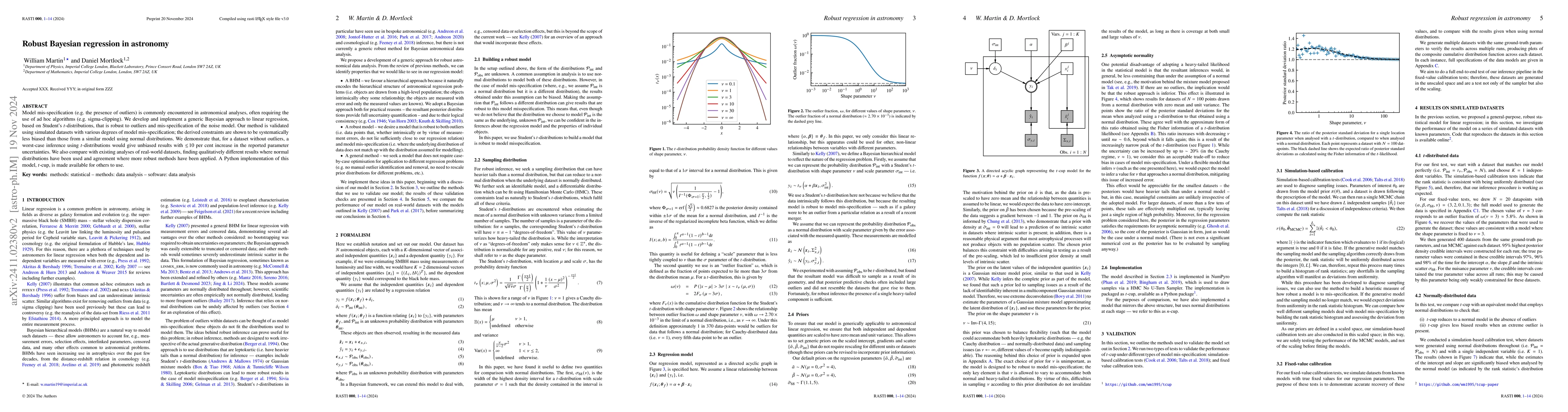 Thumbnail for Robust Bayesian regression in astronomy