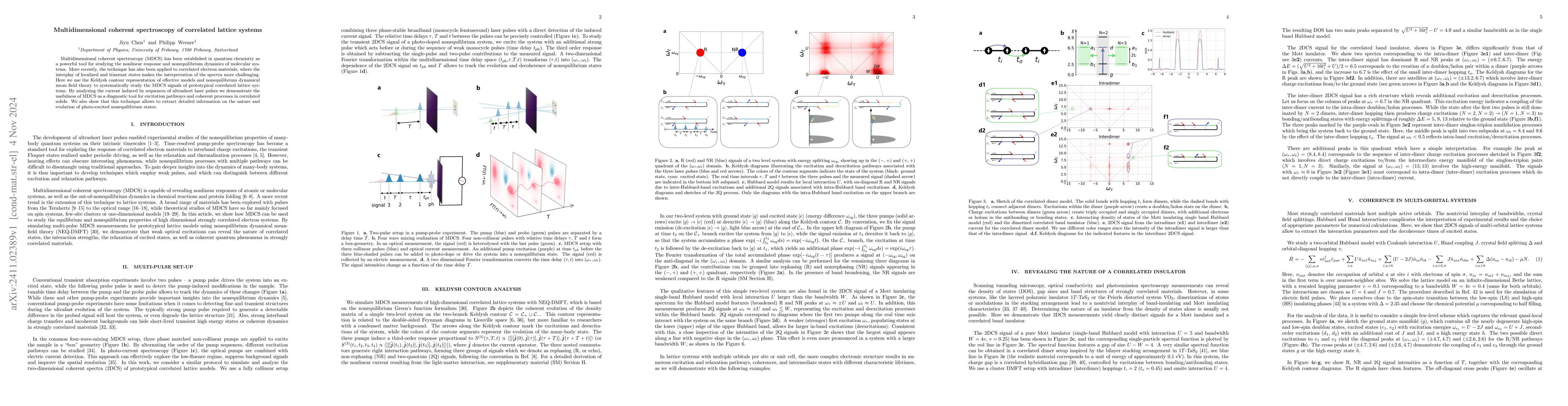 Thumbnail for Multidimensional coherent spectroscopy of correlated lattice systems