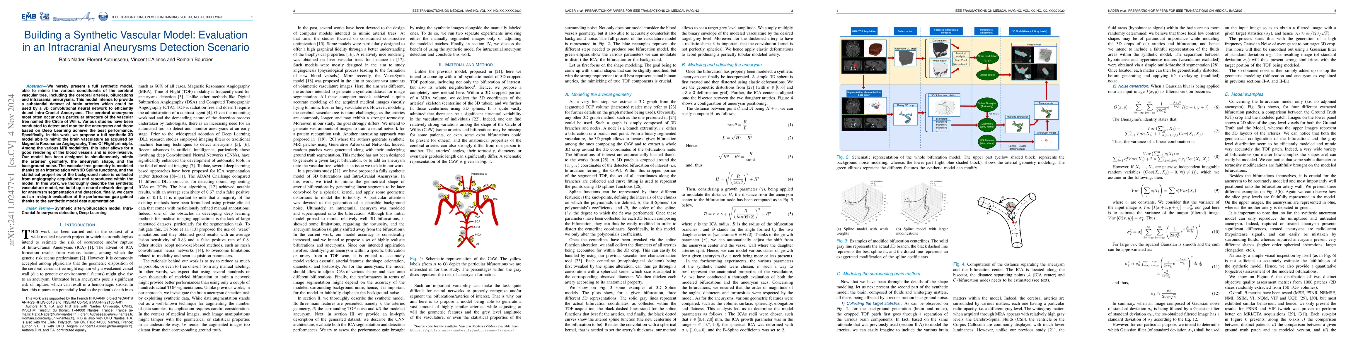 Thumbnail for Building a Synthetic Vascular Model: Evaluation in an Intracranial
  Aneurysms Detection Scenario