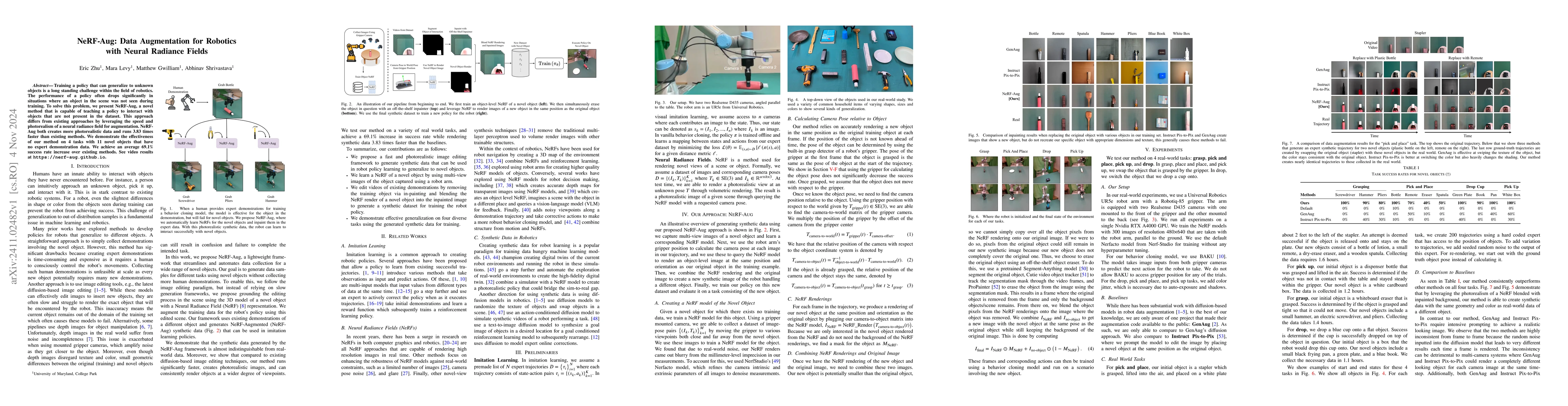 Thumbnail for NeRF-Aug: Data Augmentation for Robotics with Neural Radiance Fields
