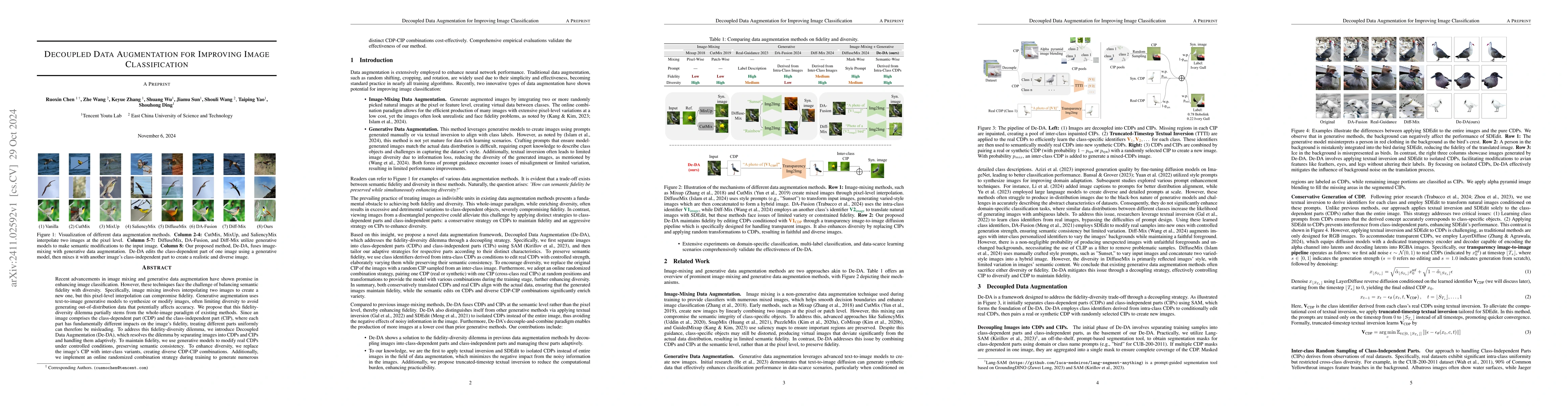Thumbnail for Decoupled Data Augmentation for Improving Image Classification