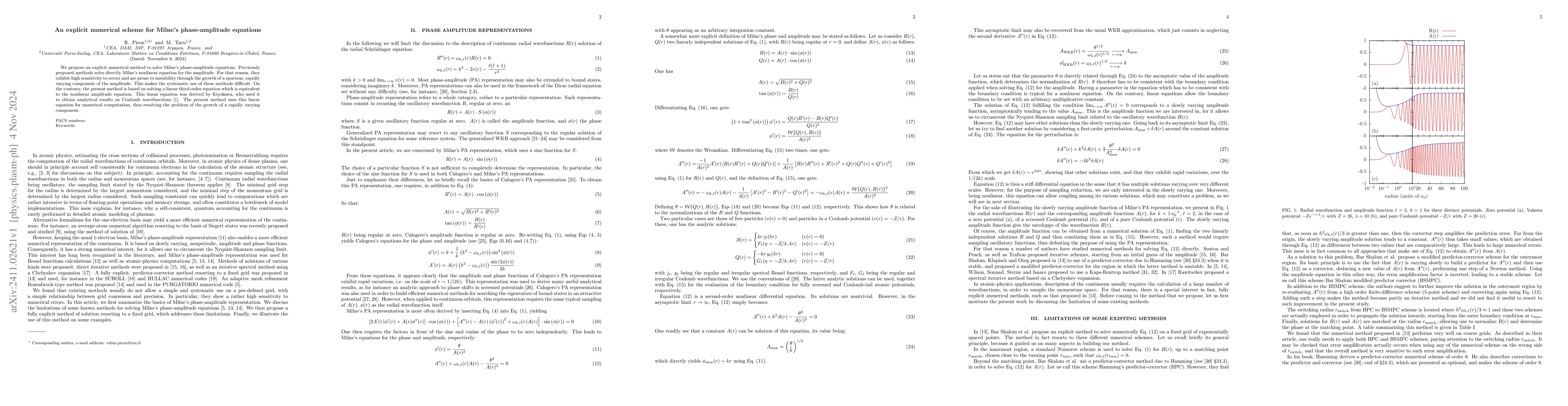 Thumbnail for An explicit numerical scheme for Milne's phase-amplitude equations