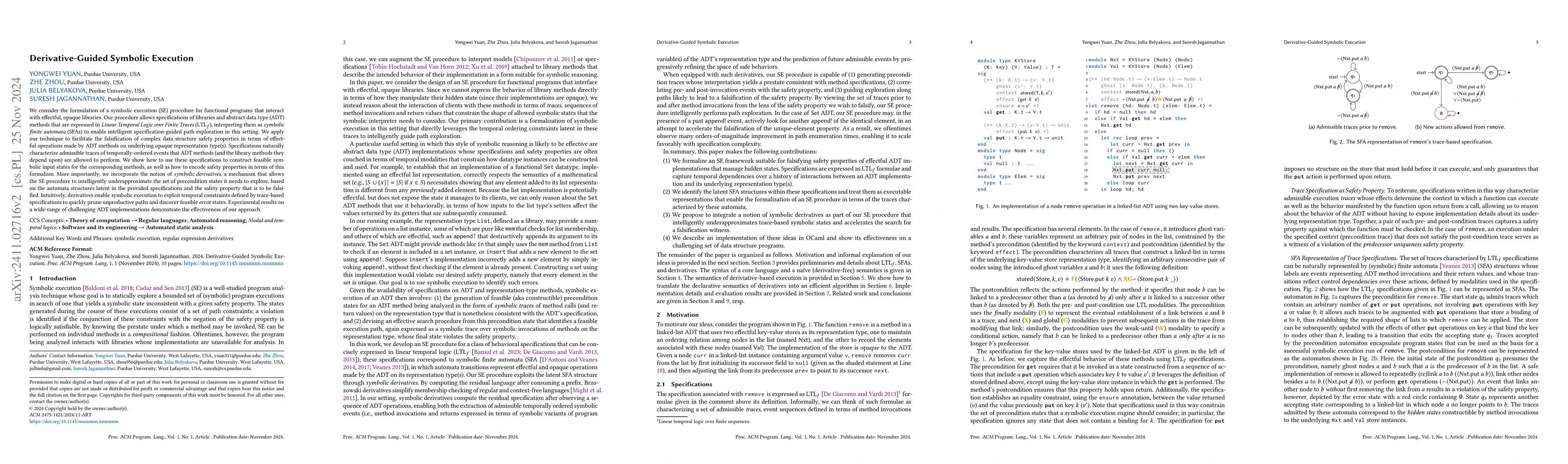 Thumbnail for Derivative-Guided Symbolic Execution
