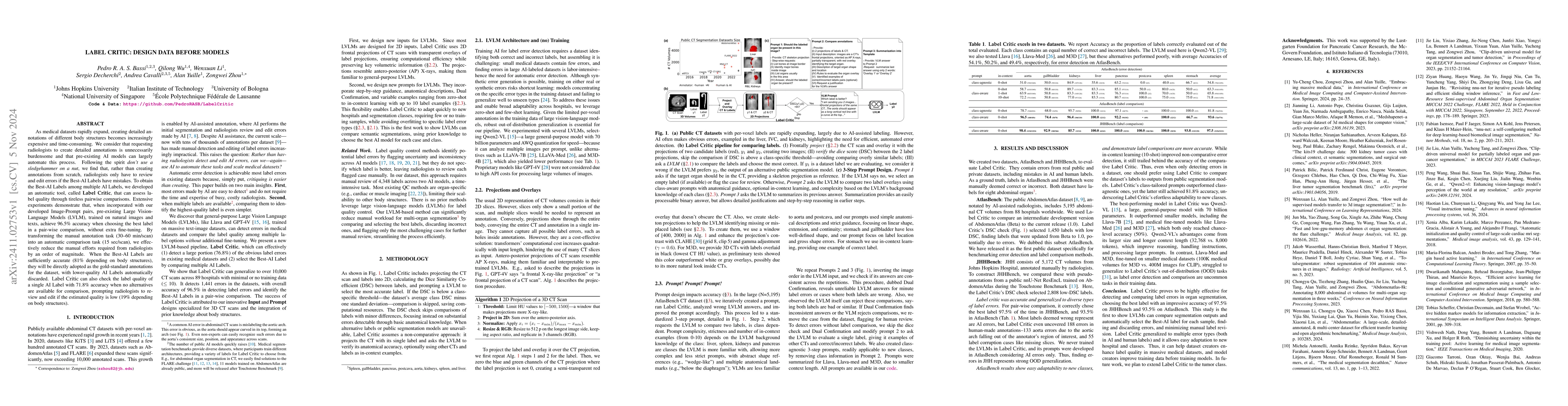 Thumbnail for Label Critic: Design Data Before Models