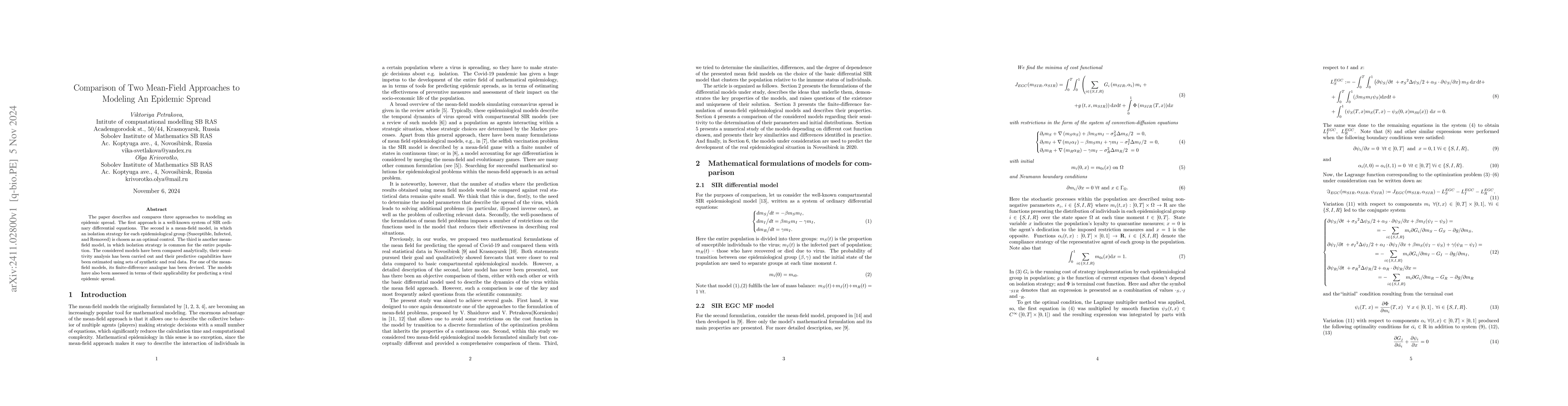 Thumbnail for Comparison of two mean-field approaches to modeling an epidemic spread