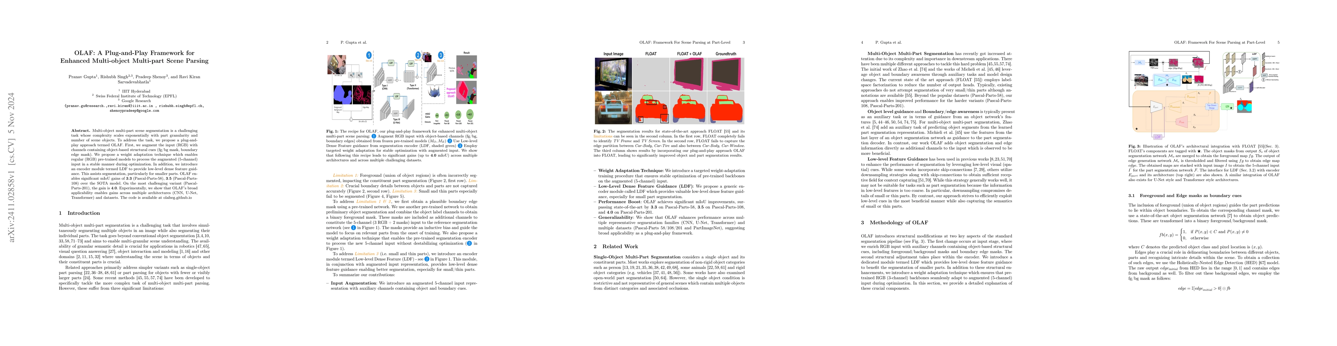 Thumbnail for OLAF: A Plug-and-Play Framework for Enhanced Multi-object Multi-part
  Scene Parsing