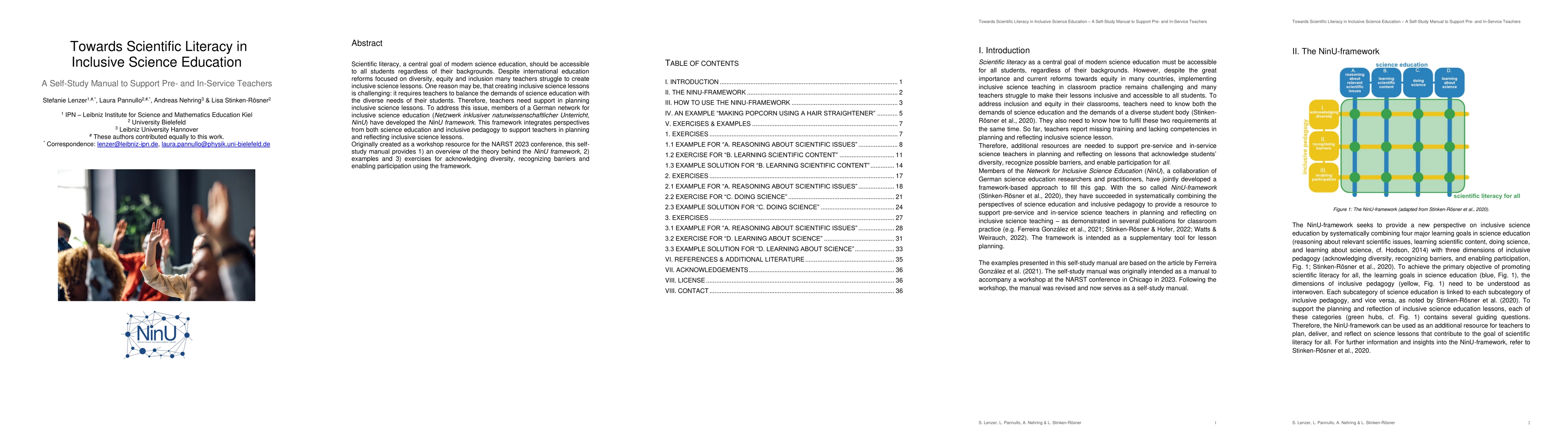 Thumbnail for Towards Scientific Literacy in Inclusive Science Education