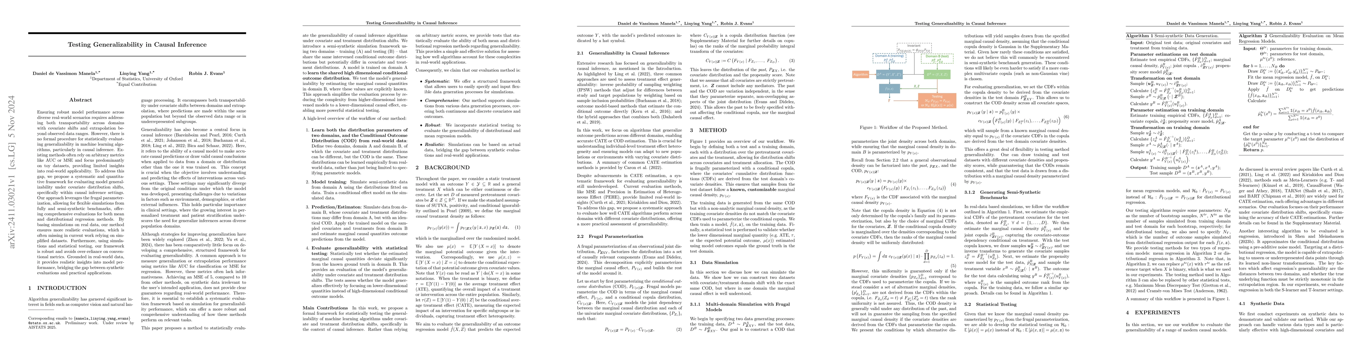 Thumbnail for Testing Generalizability in Causal Inference