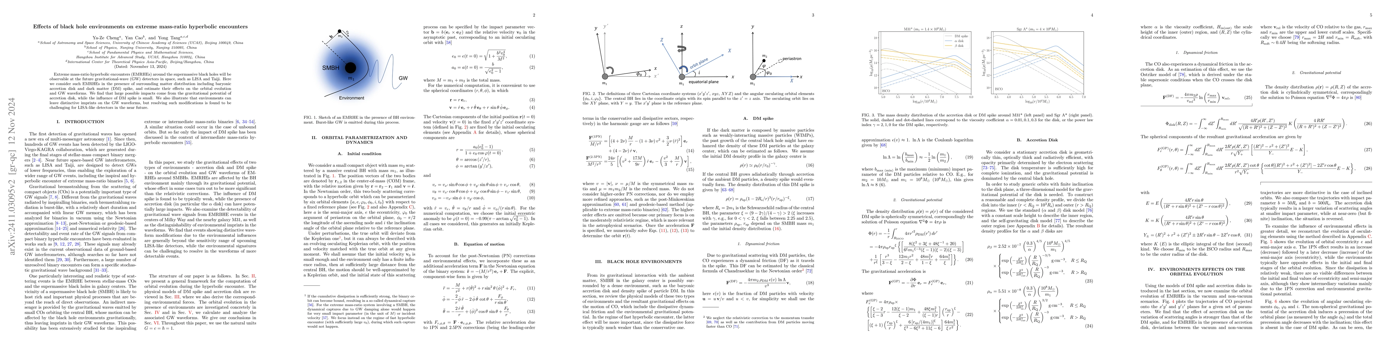 Thumbnail for Effects of black hole environments on extreme mass-ratio hyperbolic
  encounters
