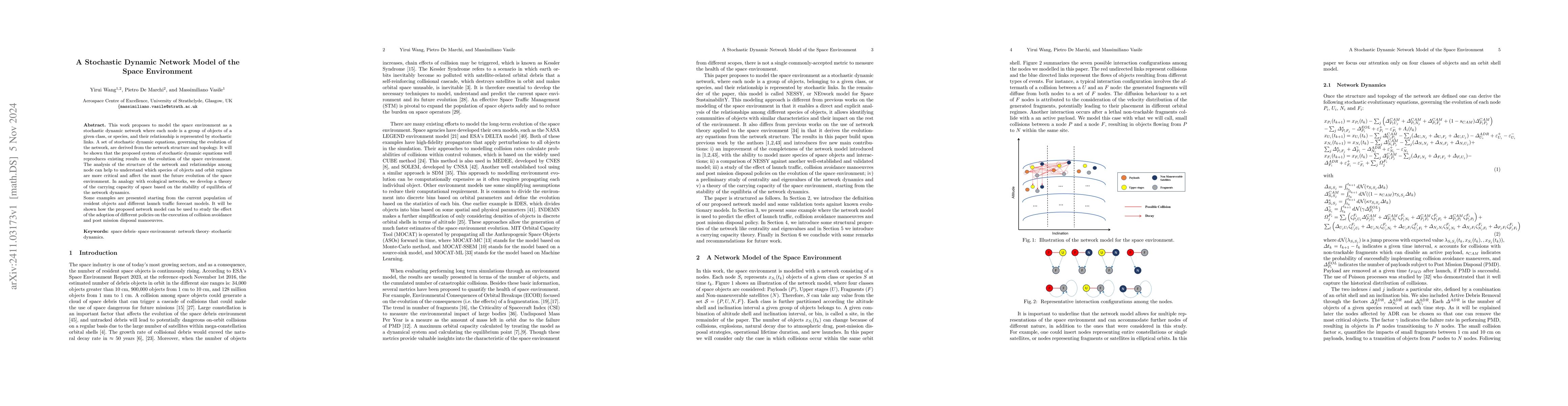 Thumbnail for A Stochastic Dynamic Network Model of the Space Environment