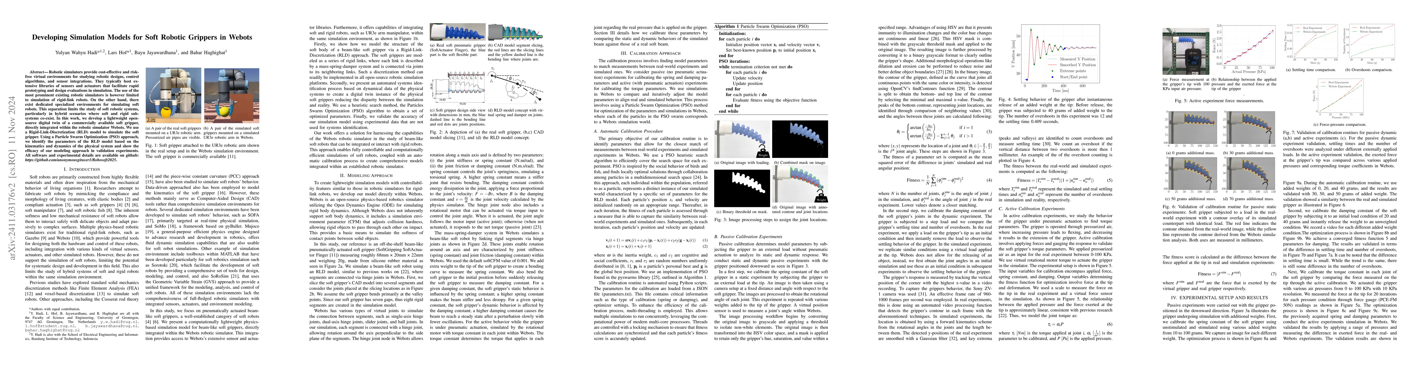 Thumbnail for Developing Simulation Models for Soft Robotic Grippers in Webots